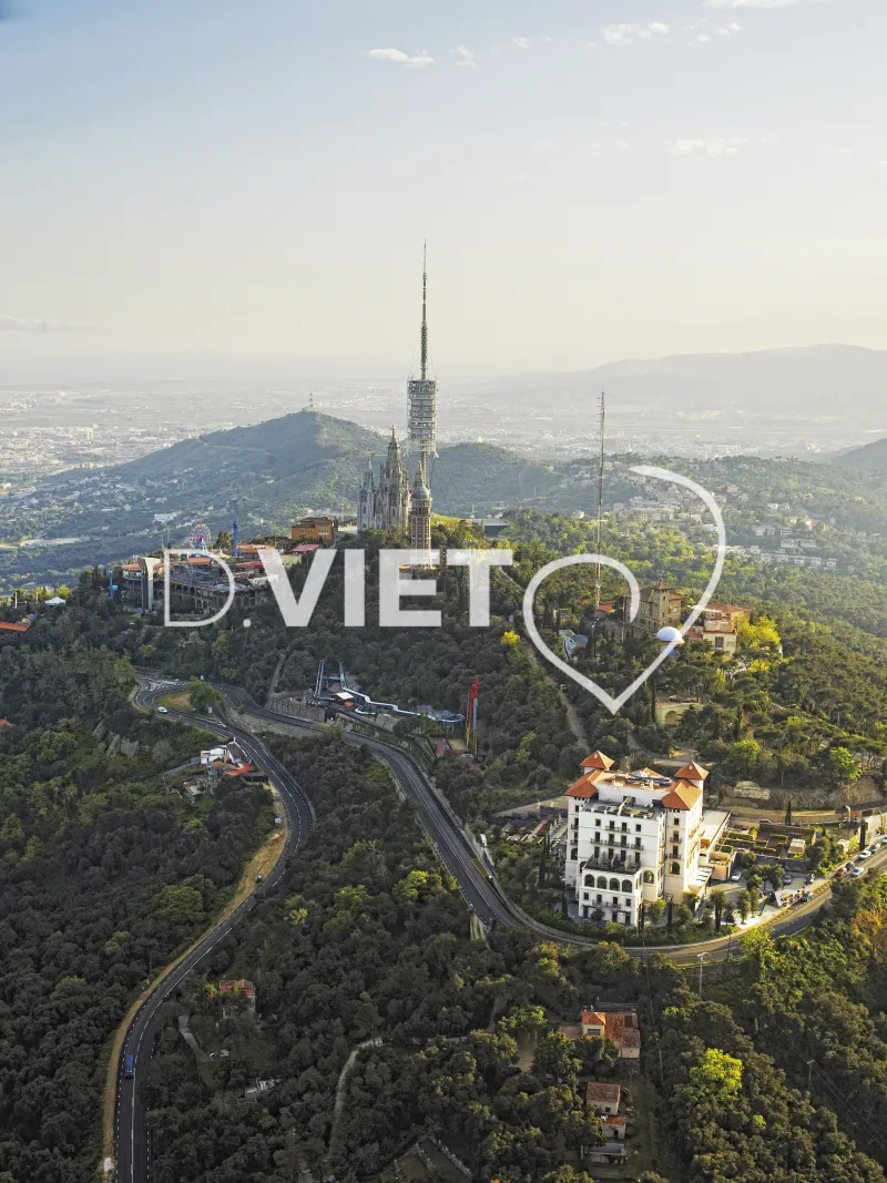 Photo Dominique VIET - Parc de Montjuïc