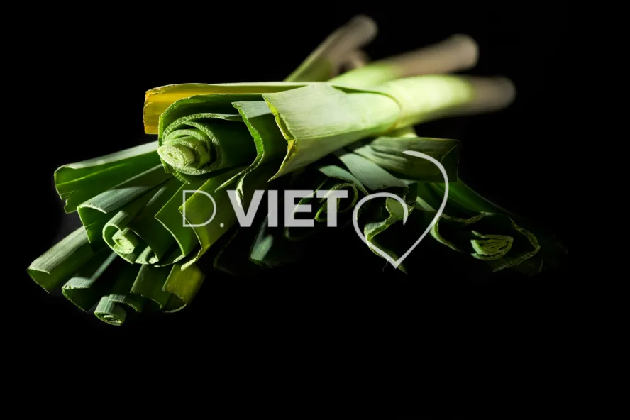 Photo Dominique VIET - poireaux