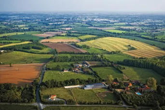 Photo Dominique VIET - ferme plaine bocage