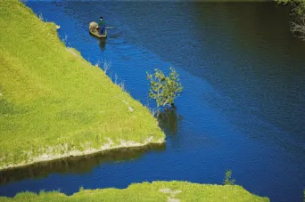 Photo Dominique VIET - maraichin canal de Vix