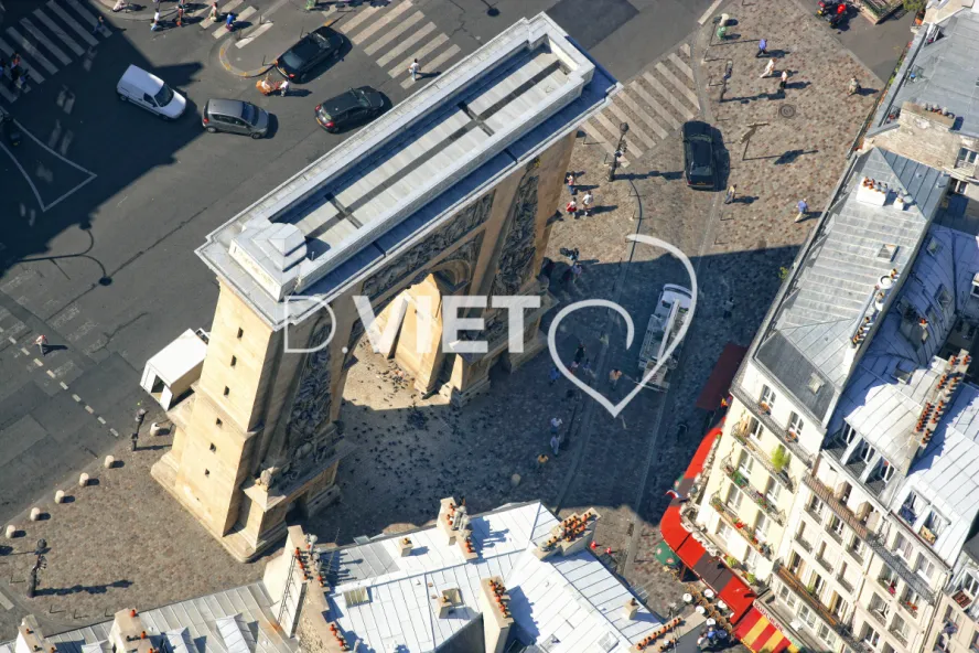 Photo Dominique VIET - Porte Saint denis