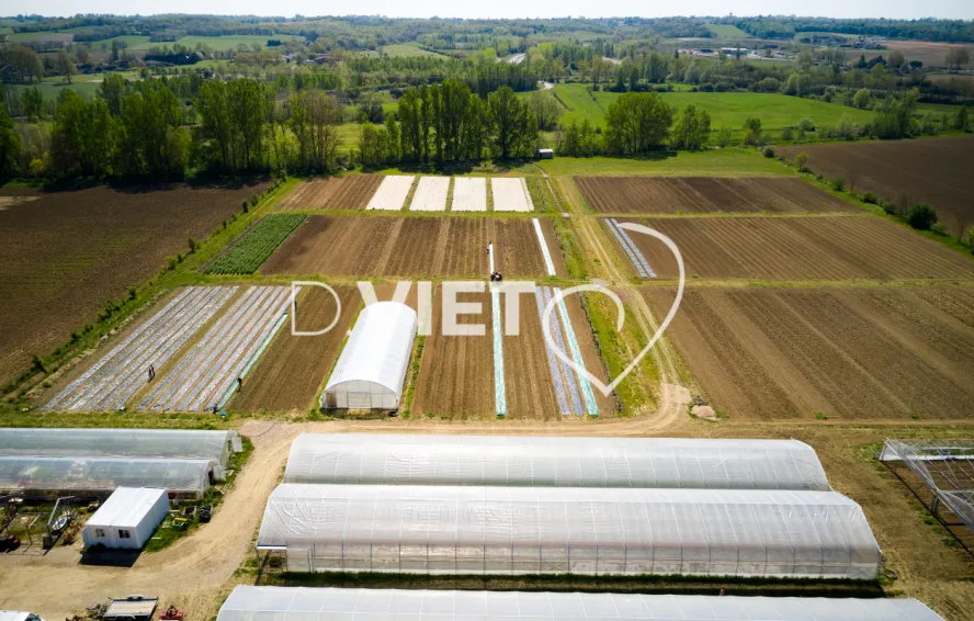 Photo Dominique VIET - Jardins du Girou Serres et Terres