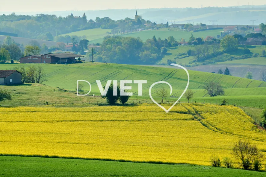 Photo Dominique VIET - Villages fermes et terres