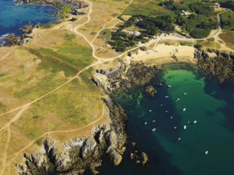Photo Dominique VIET - plage des Sabias pointe du Chatelet