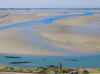 Photo Dominique VIET - passage du gois et pont de Noirmoutier
